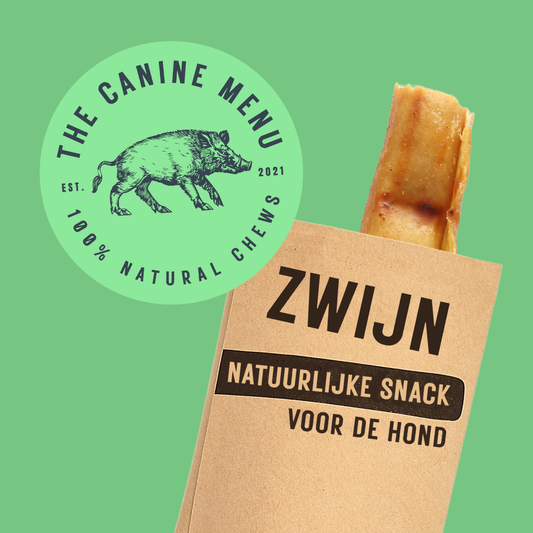 Zwijn kauwsnacks (25 stuks)